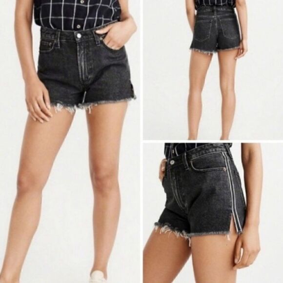 Abercrombie & Fitch Pants - ABERCROMBIE & FITCH ANNIE HIGH RISE SHORT